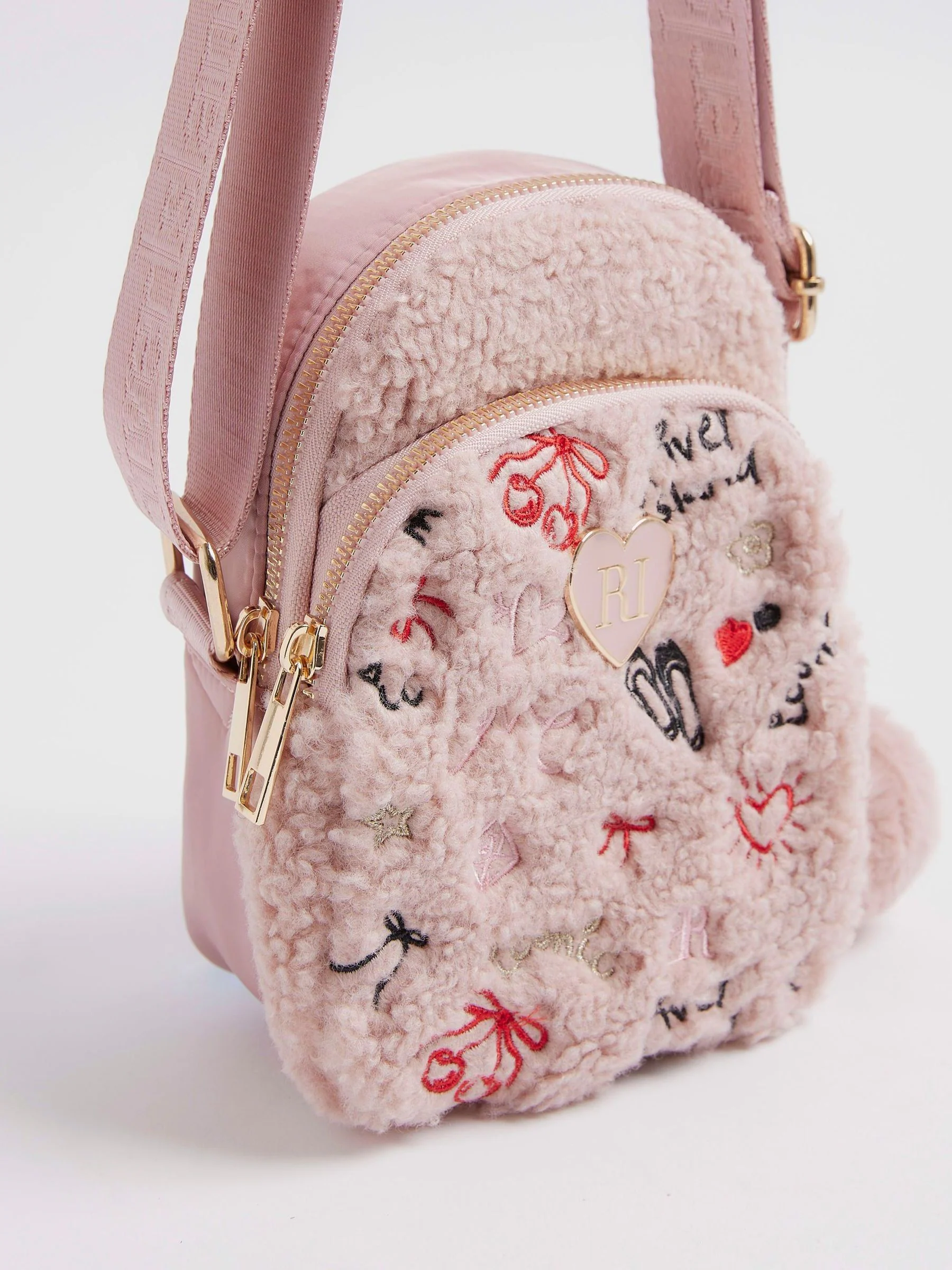 River Island Girls Borg Doodle Festival Bag