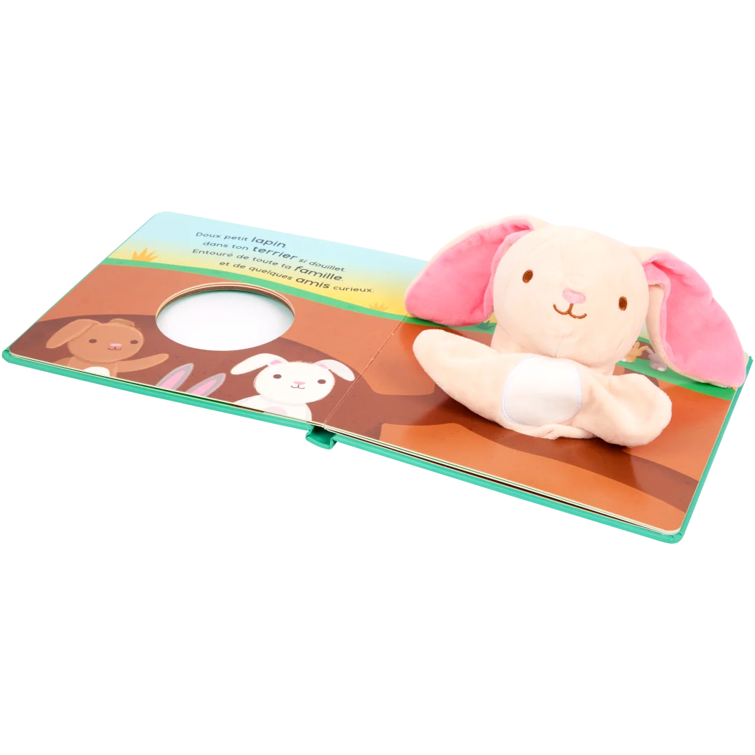 Livre avec marionnette