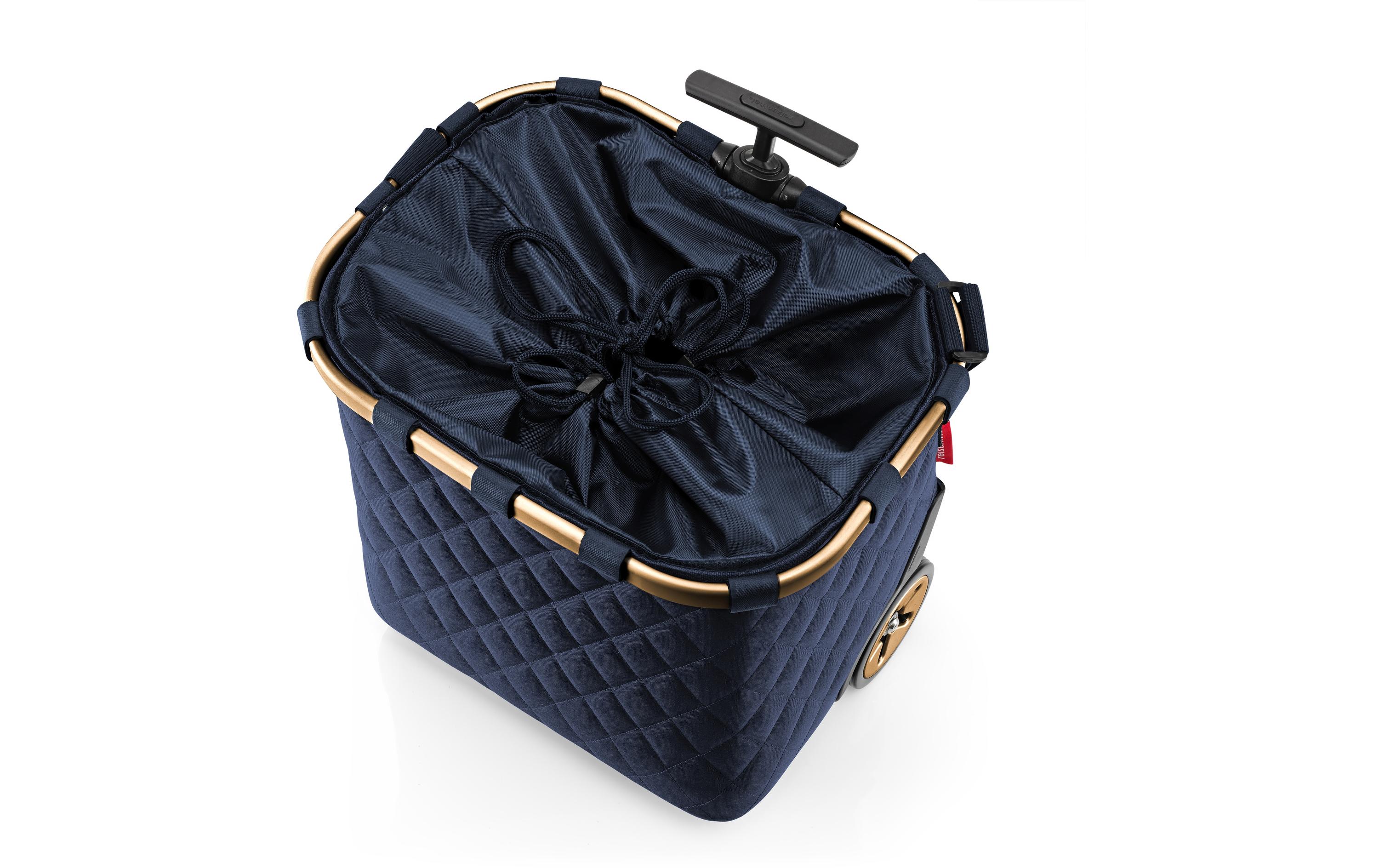 Einkaufstrolley Carrycruiser Rhombus Midnight Gold<br>Einkaufstasche mit Rädern