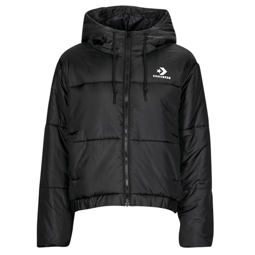 Converse - SHORT PUFFER JACKET - BLACK