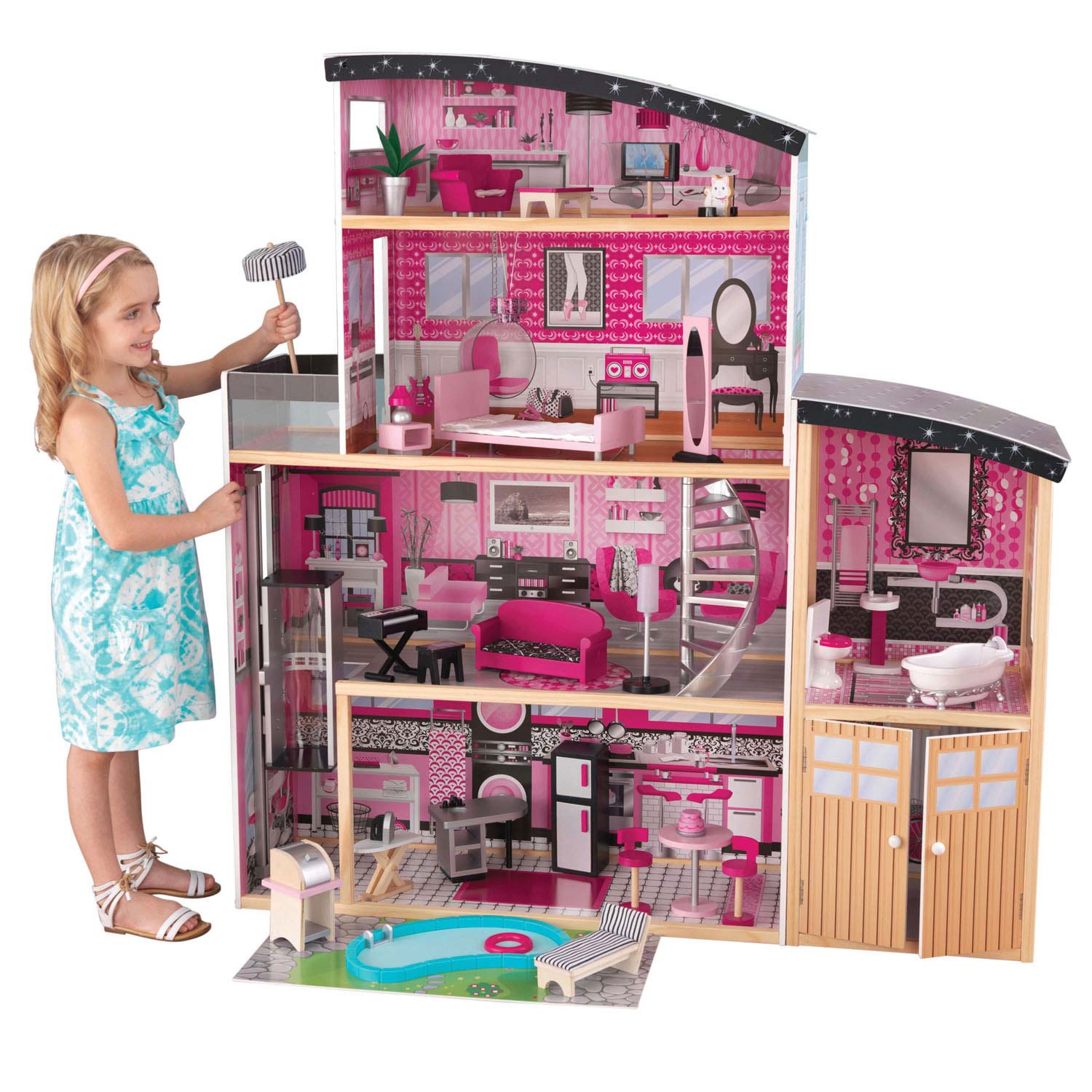 KidKraft Houten Poppenhuis Sparkle