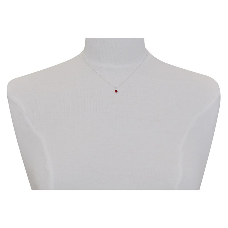 Collier Chaine Argent et Strass