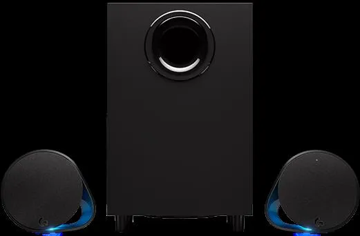 Logitech G560 - Højttalersystem - til PC - 2.1-kanal - trådløs - Bluetooth - USB - 120 Watt (Total)