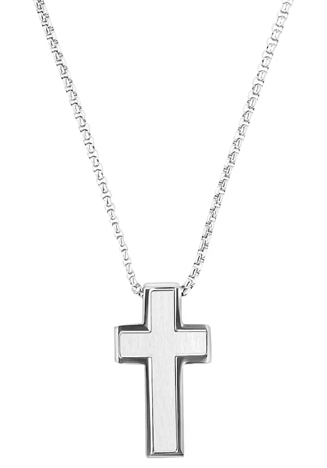s.Oliver Kette mit Anhänger »Kreuz«