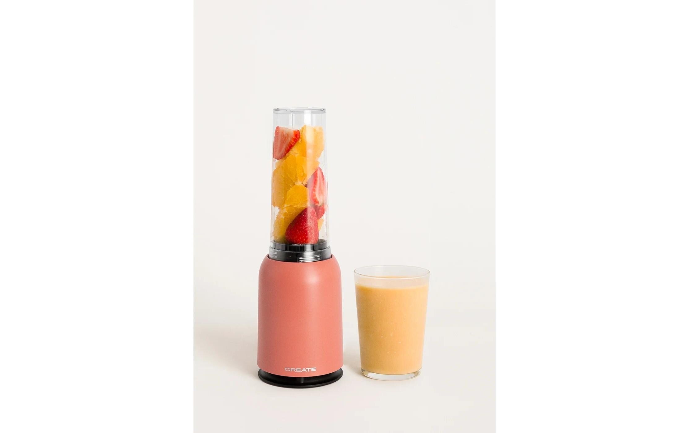Standmixer Moi TerracottaTragbarer Mixer für Shakes, Smoothies und Säfte