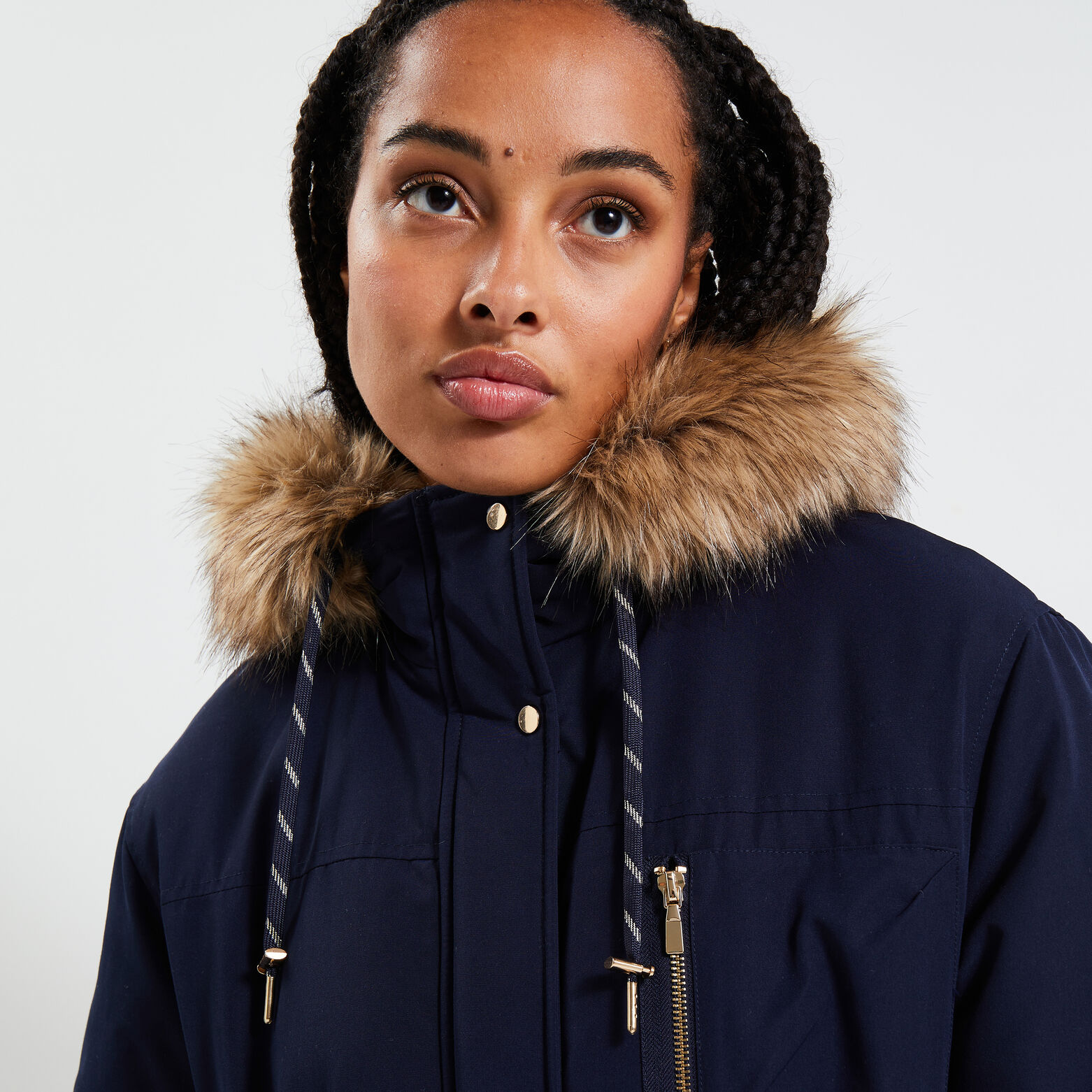 Manteau parka femme