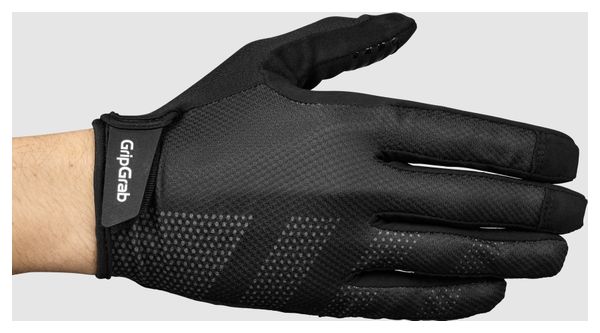 Gants longs d'été GripGrab RIDE Lite Padded Noir