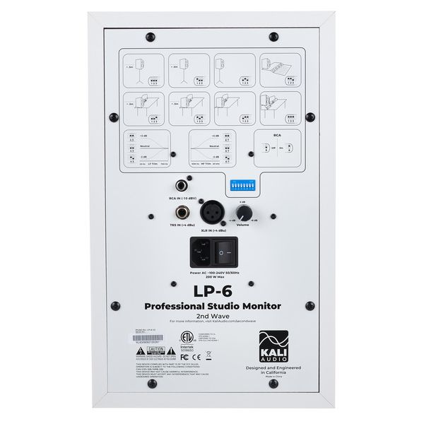 Kali Audio LP-6 2nd Wave White
