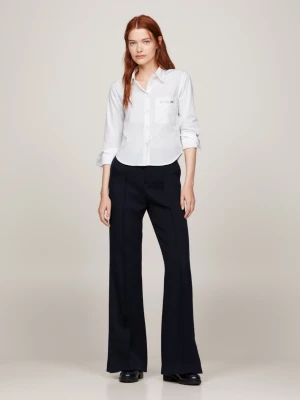 Blusa de popeline ajustada