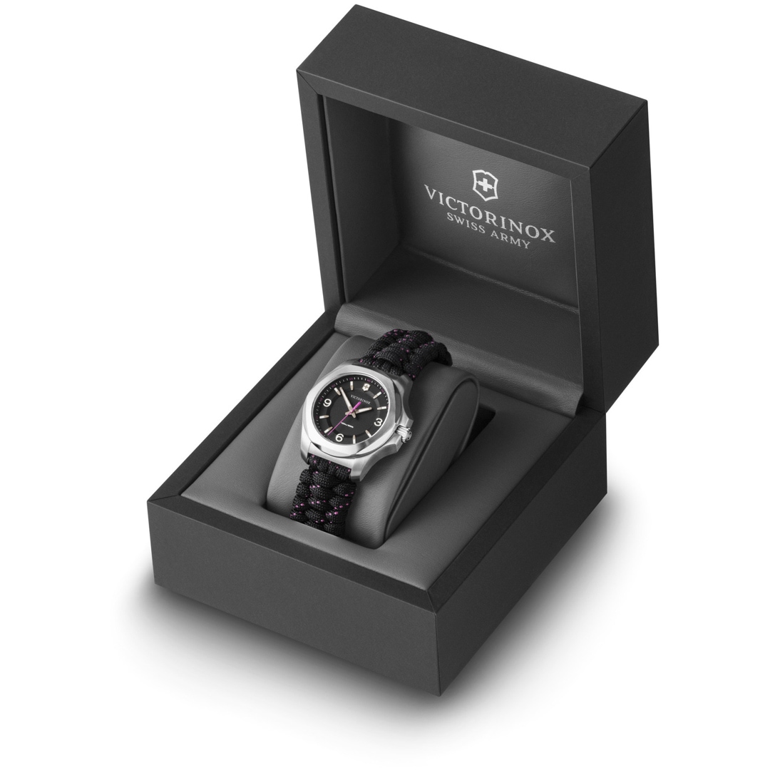 Victorinox Swiss Army I.N.O.X. V Lady Silbrig / Schwarz