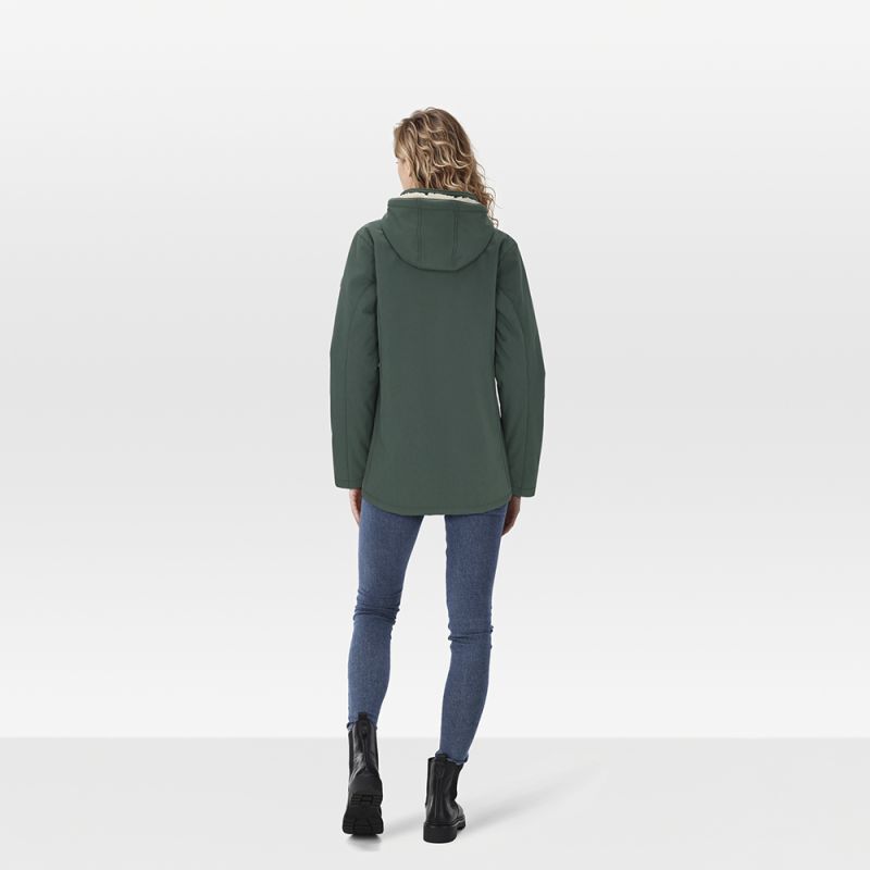Veleste Teddie - Softshell jas - Groen - 36