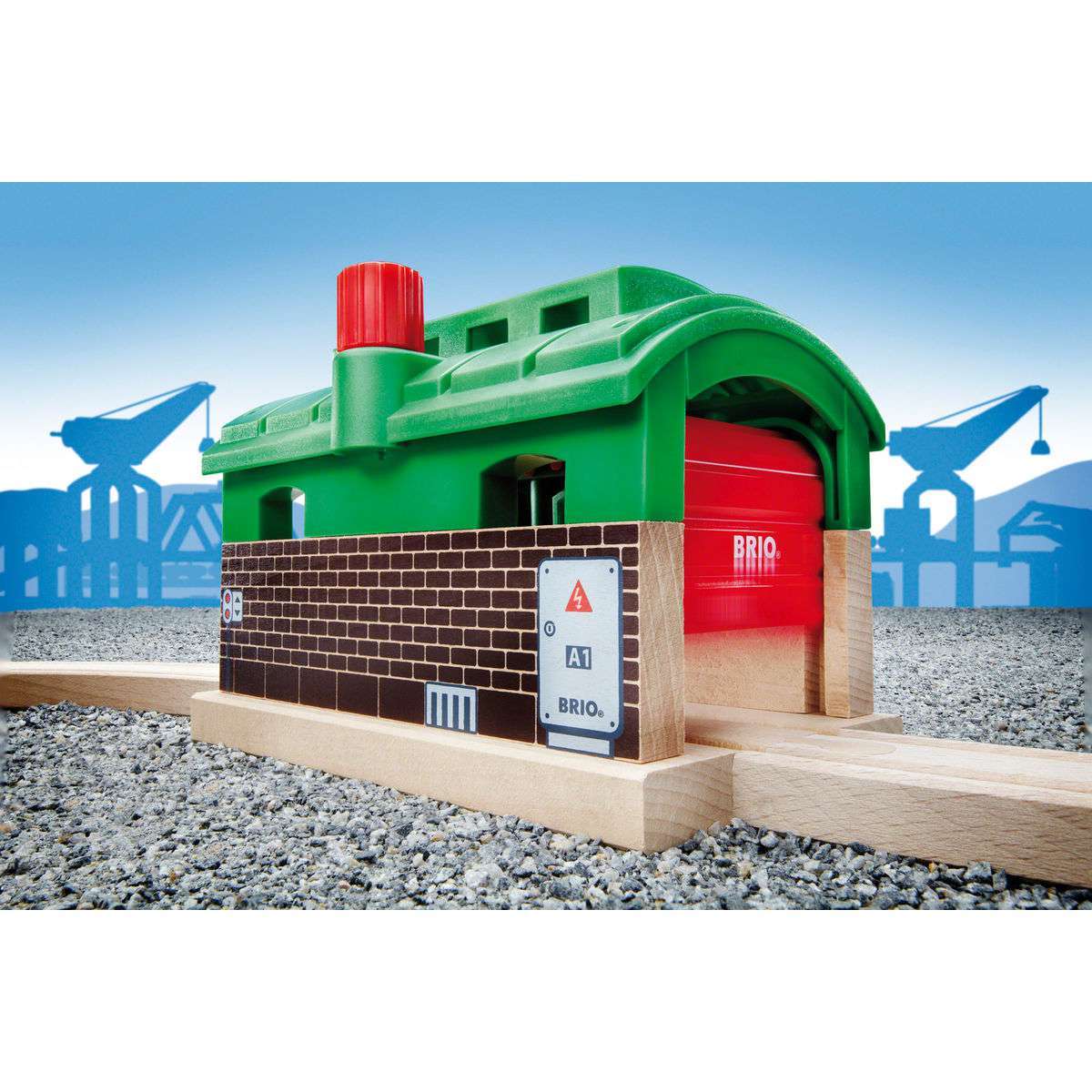 BRIO Spiel Lokschuppen mit Rolltor