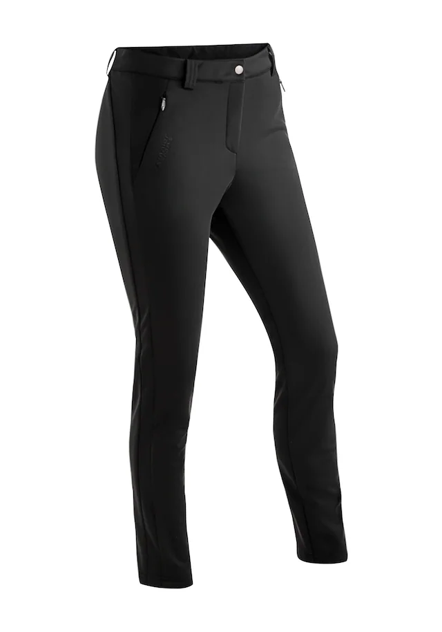 Maier Sports Softshellhose »Lapilli W«  Damen Outdoorhose, atmungsaktiv und winddicht, Slim Fit