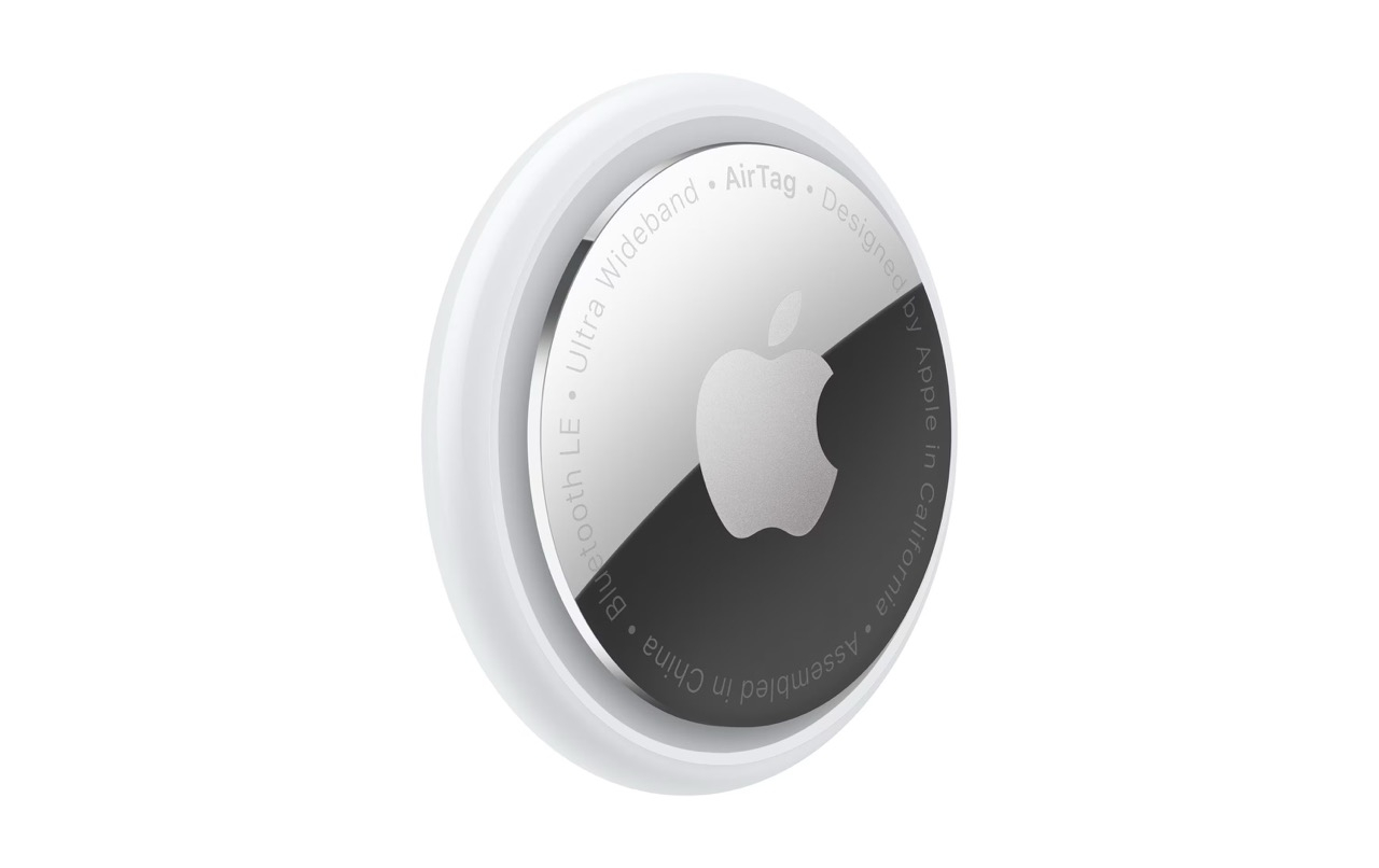 (4er Set) Apple - AirTag Bluetooth NFC Tracker (MX542ZM/A) - Weiss