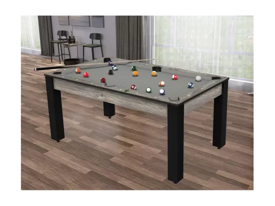 Billard convertible table 6 personnes Texas + pack accessoires Confort