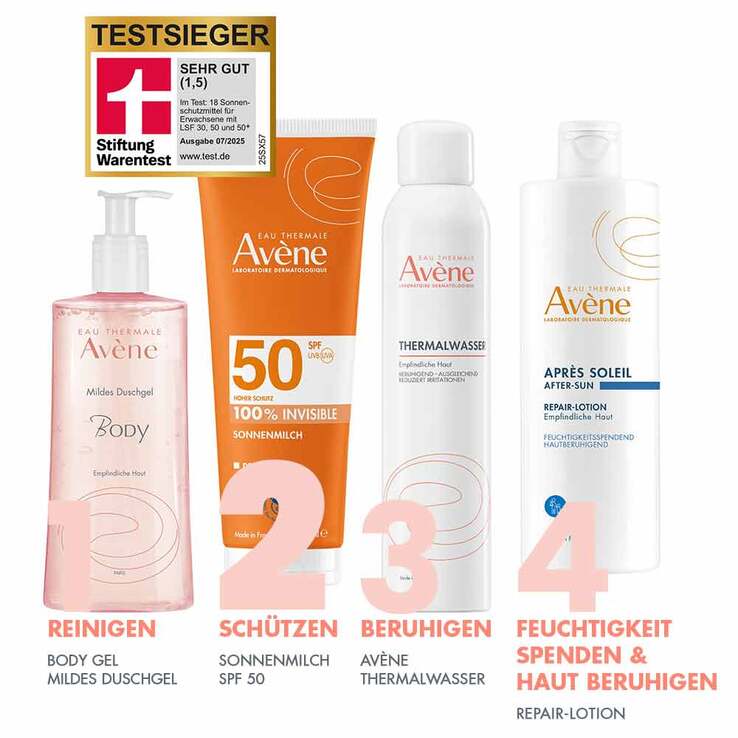 Avene Sonnenmilch SPF 50, 250 ml