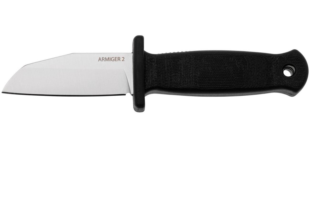 Demko Knives Armiger 2 Shark Foot ARM2-4034SS-SF Black TPR, nekmes