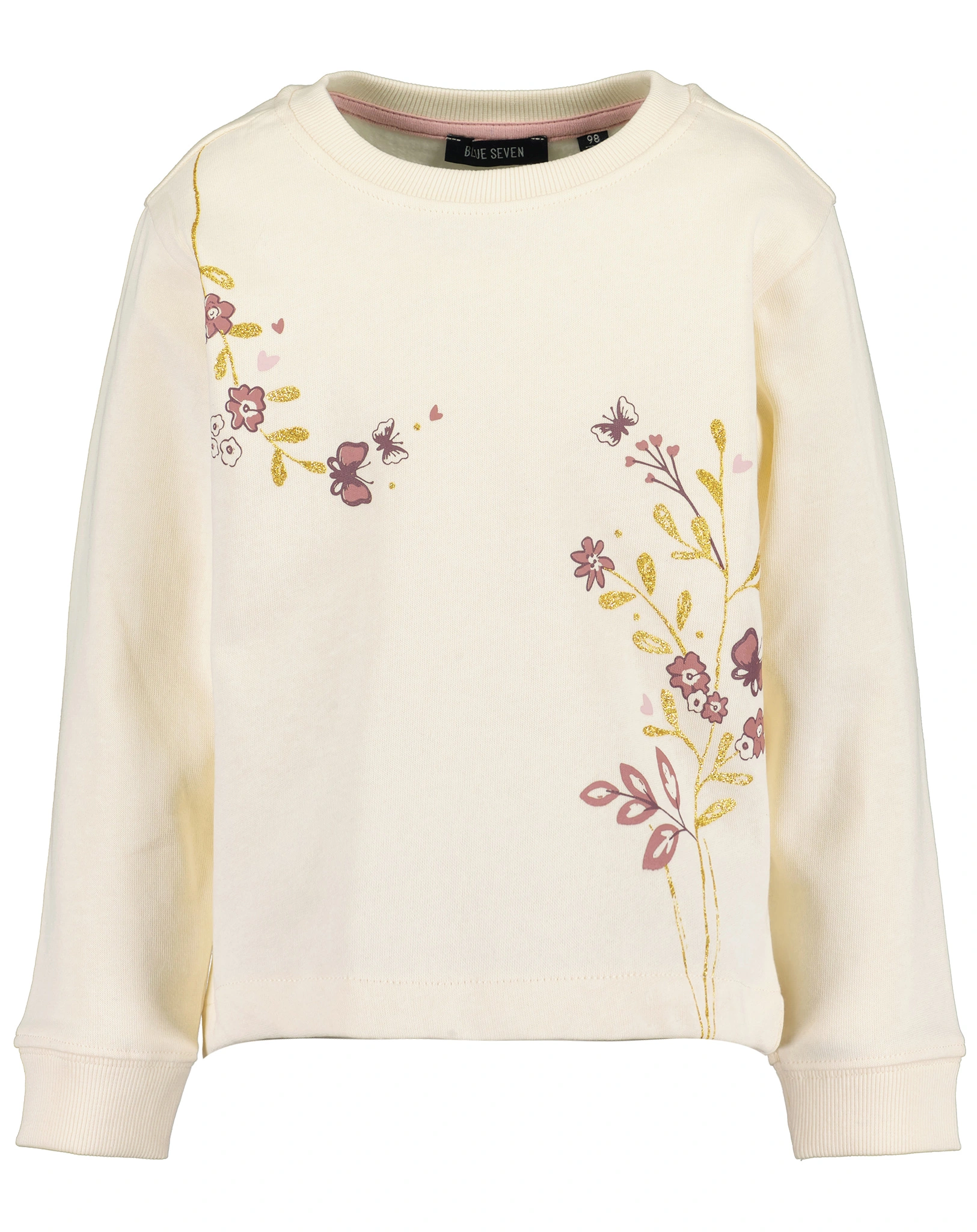 Sweatshirt BLOOM in offwhite