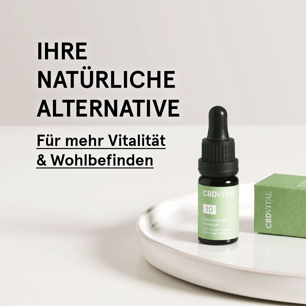 CBD VITAL Naturextrakt Premium CBD Öl 10%