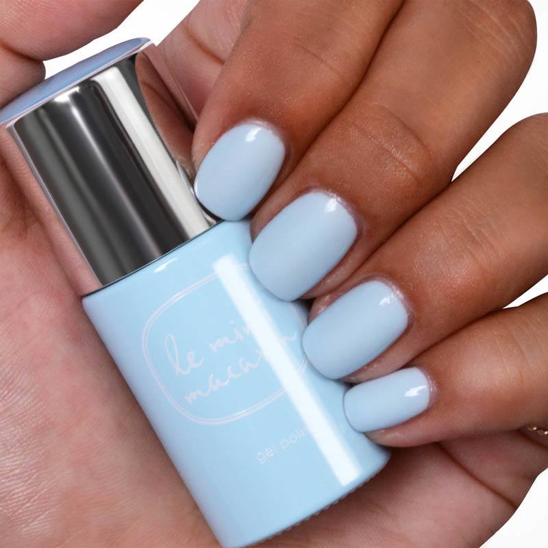 Le Mini Macaron Single Gel Polish Blue Vanilla 8,5ml