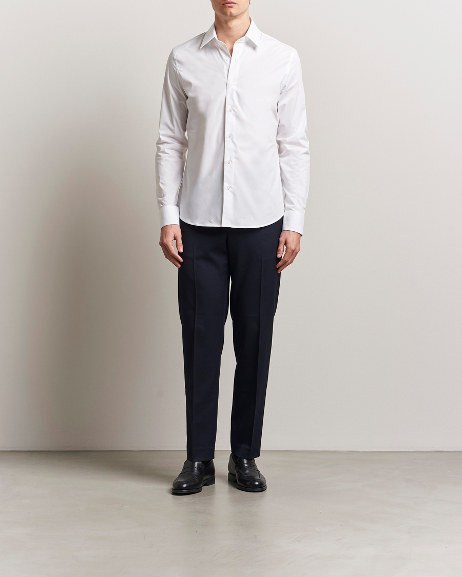 Filippa K Slim Cotton Stretch Shirt White