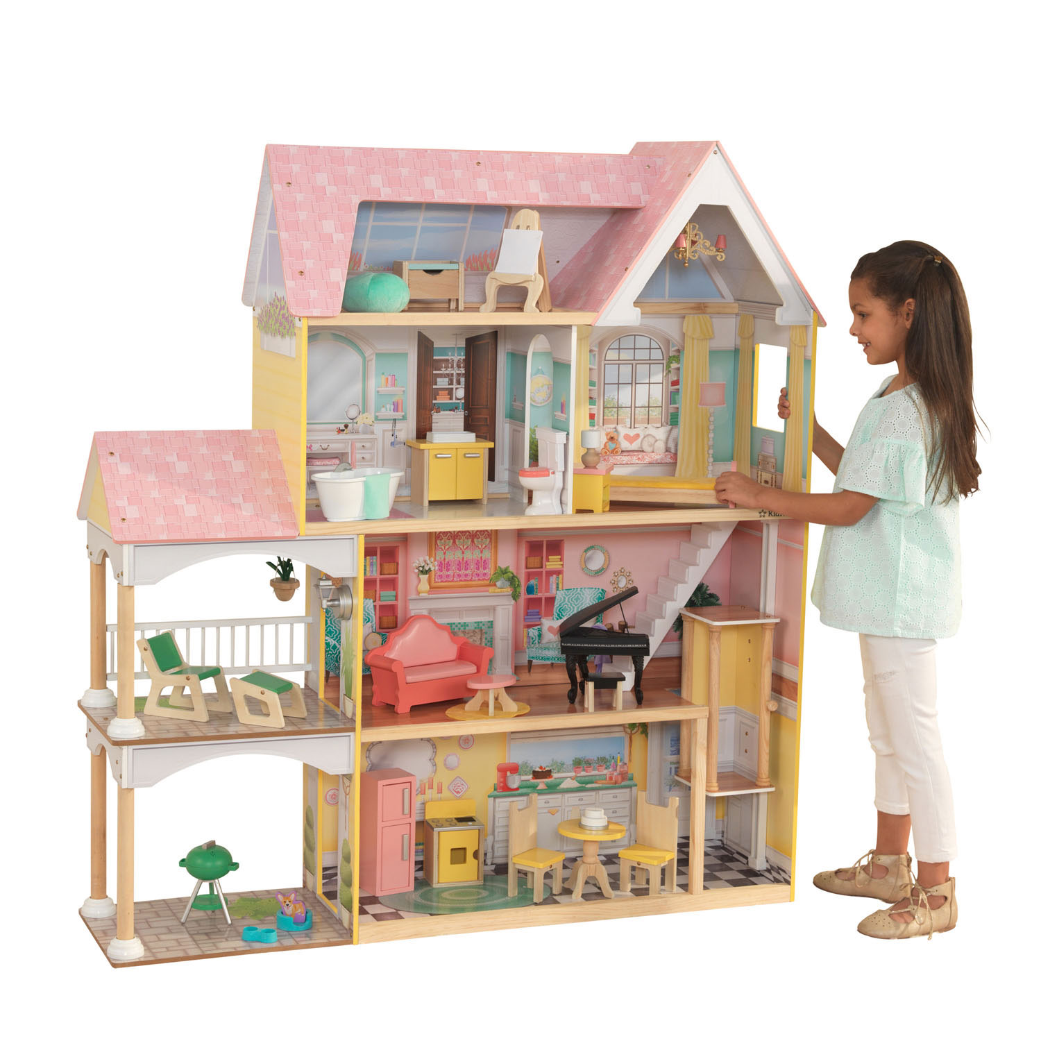 KidKraft Houten Poppenhuis Lola Mansion