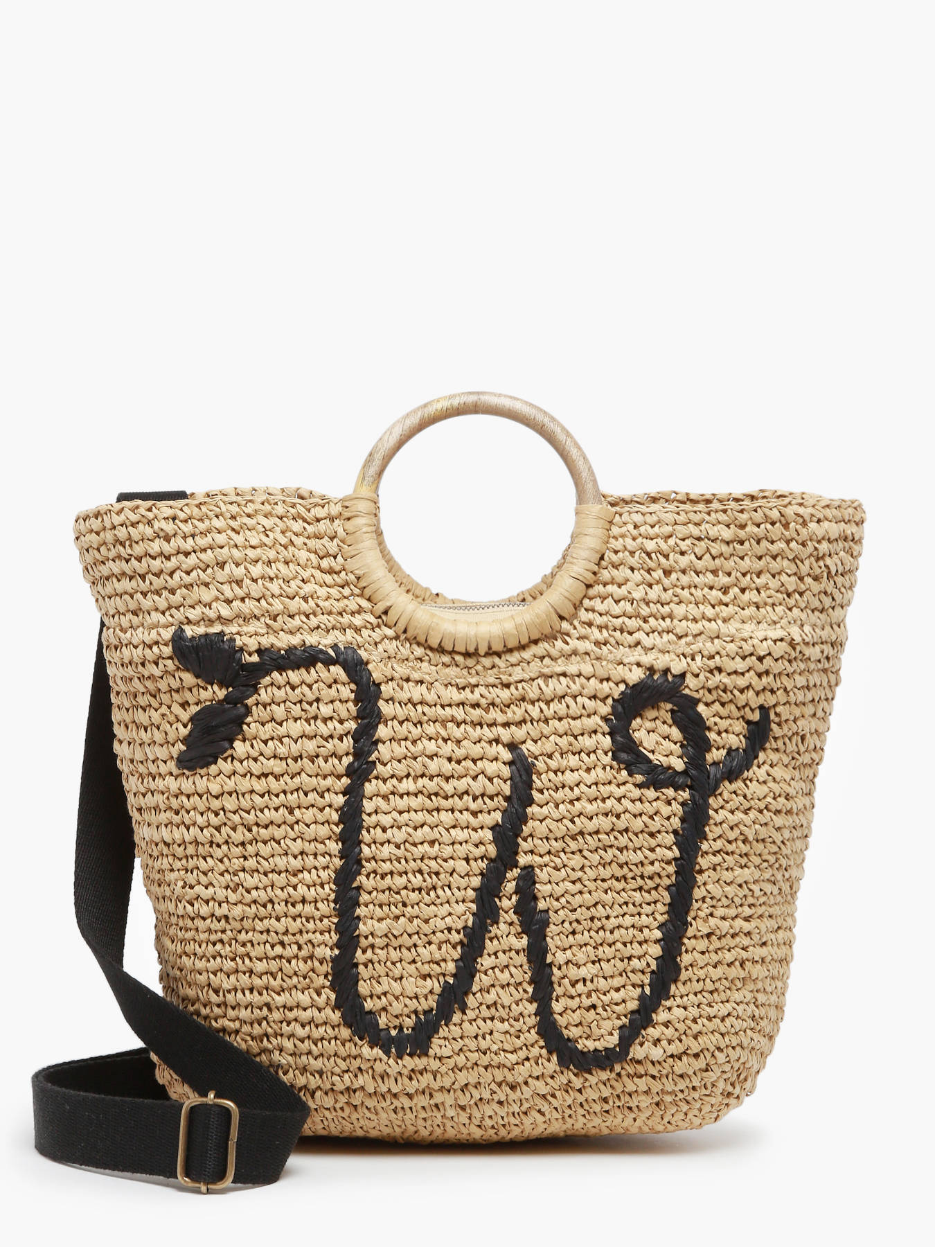 Sac port main Noyer WOOMEN