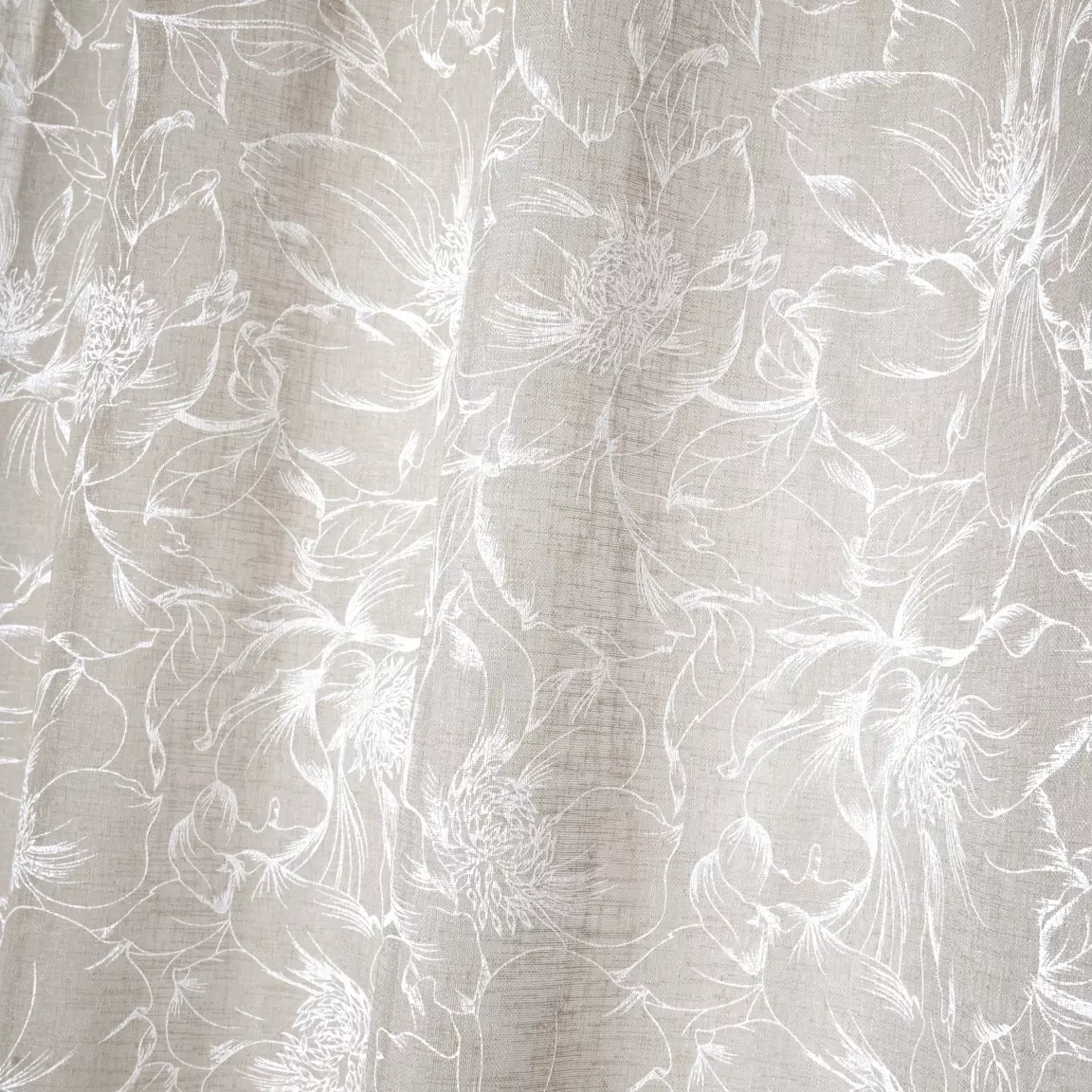 Voilage œillets (140 x 260 cm) Bettina Beige