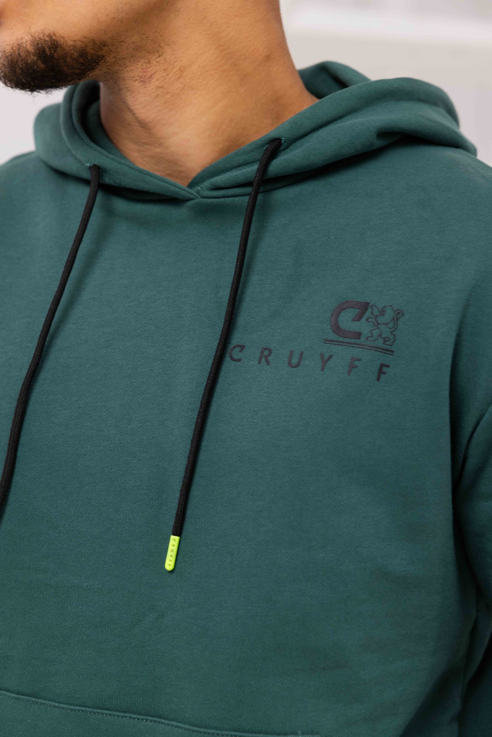 Cruyff A Pro Hoodie Heren Groen