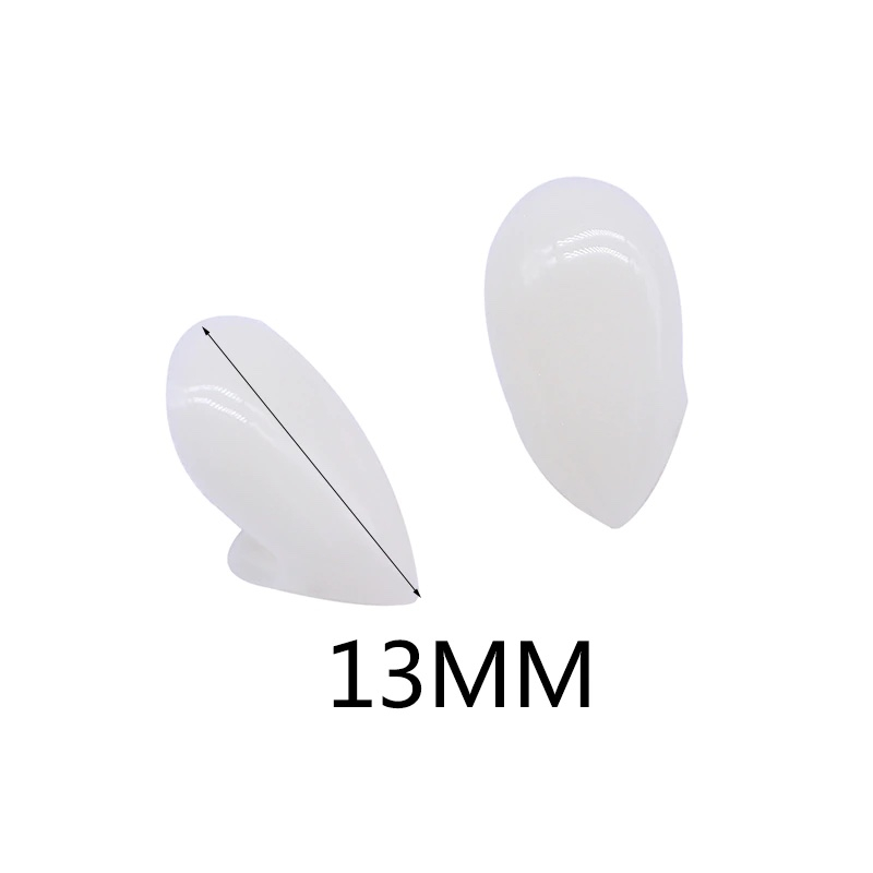 (1 Paar) 13mm Kunst Zähne Fasnachts Kostüm Zubehör Vampirzähne Motto Party Accessoire Halloween Foto Requisite