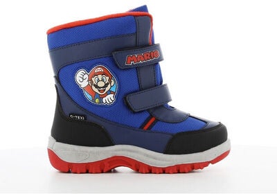 Nintendo Super Mario Vintersko, Navy/Black
