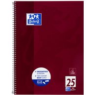 Cahier à spirale, A4+, uni, 160 pages, orange