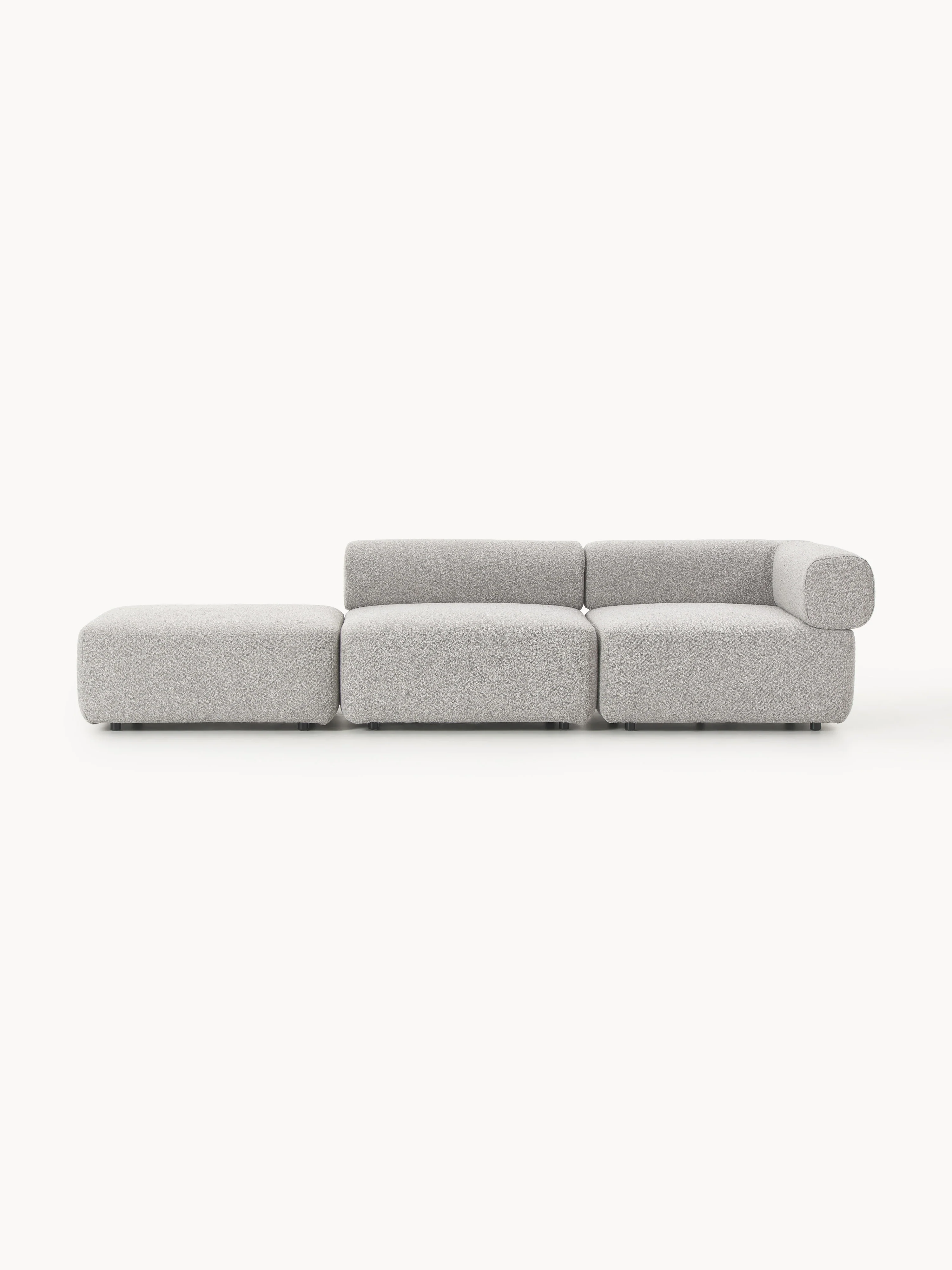 Modulaire bouclé poef Anton