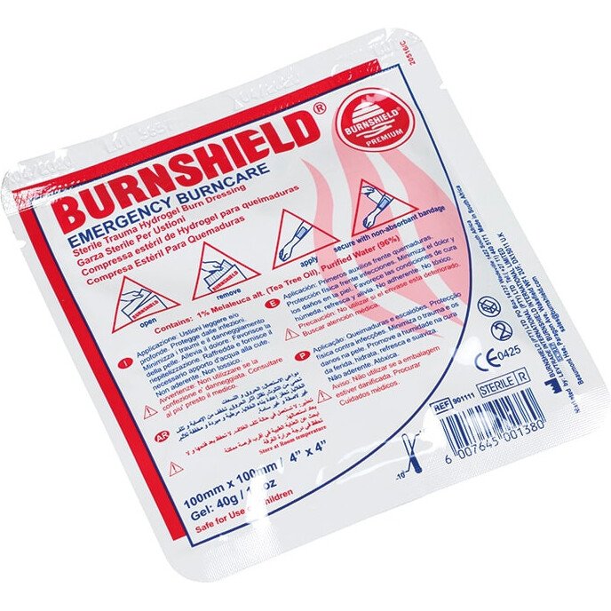 Compresse de brûlures - Burnshield 10 cm x 10 cm
