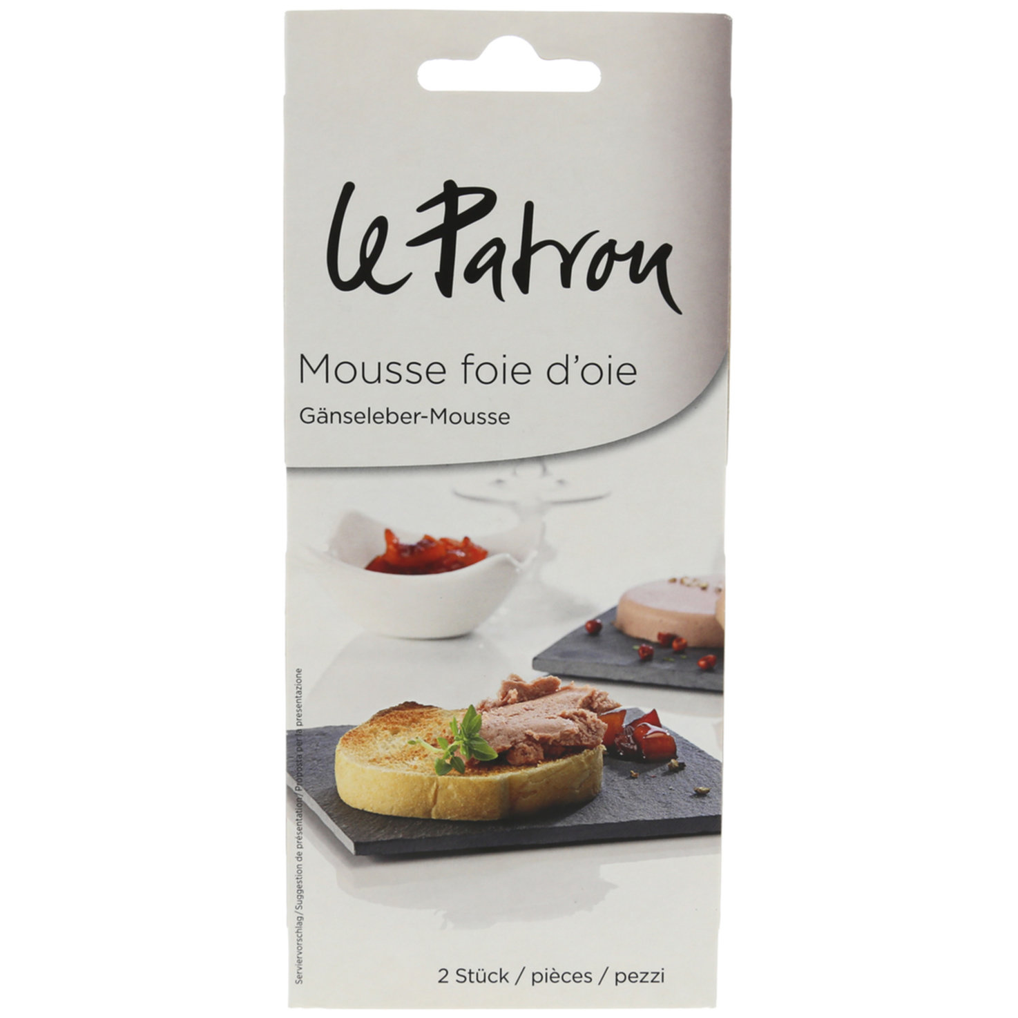 Le Patron Gänseleber-Mousse 2 Stück