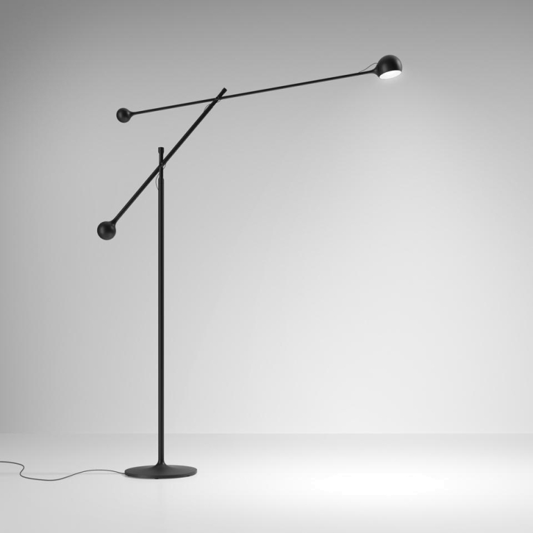 Artemide IXA vloerlamp LED antraciet