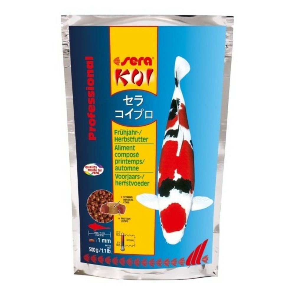 Printemps/ automne 500g sera koi professional aliment composé