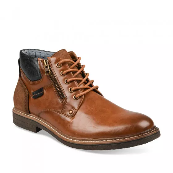 Bottines MARRON DENIM SIDE