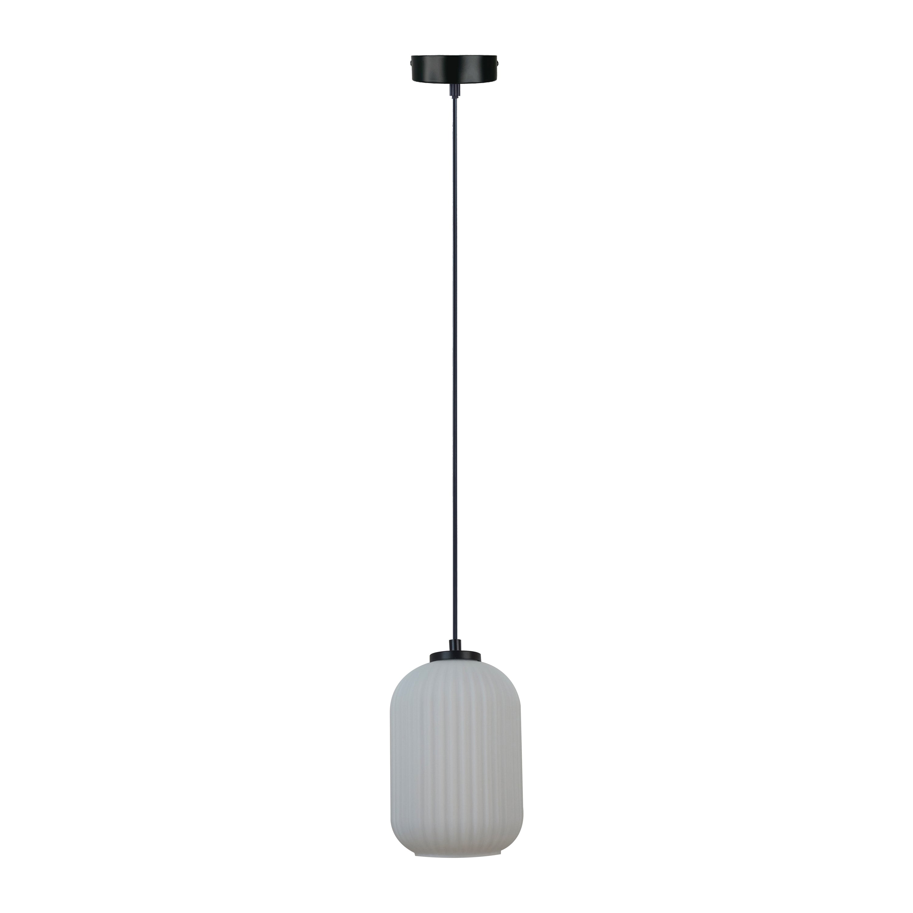 by fonQ Ribba Hanglamp - Opaalglas