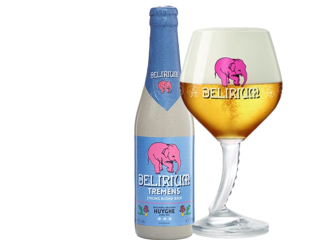 CERVEJA DELIRIUM TREMENS BÉLGICA 0.33L