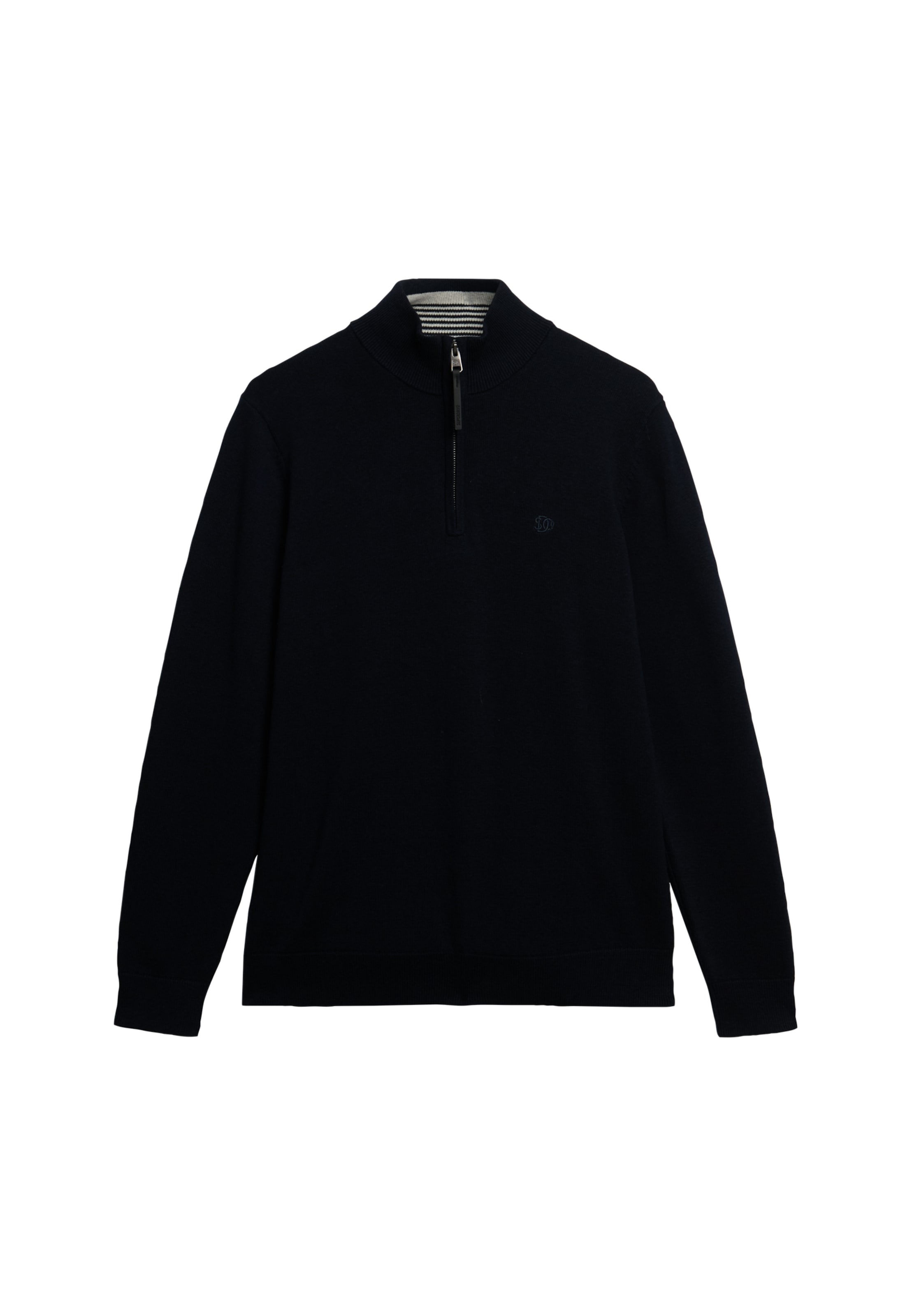 Superdry Strickpullover »ESSENTIALS COTTON HALF ZIP«