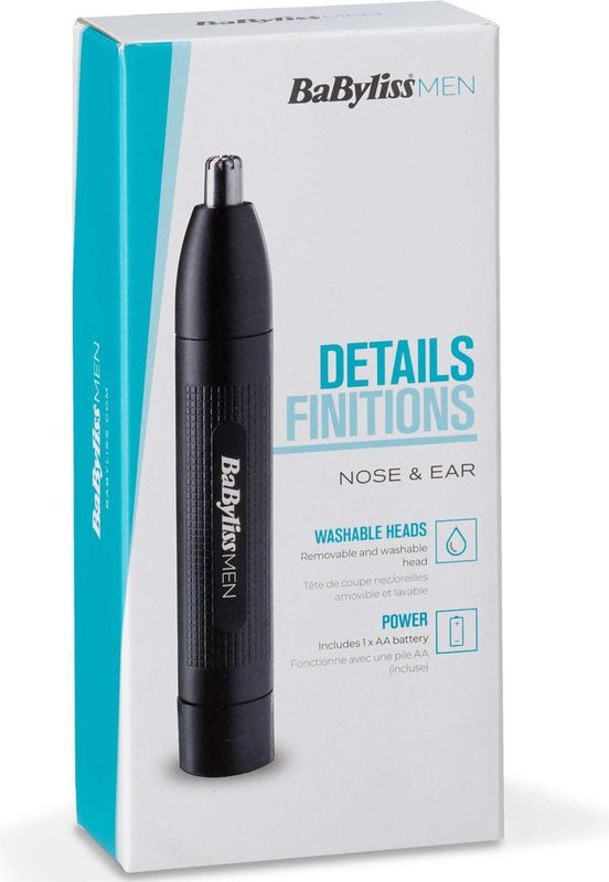 BaByliss - Men E650E - Neus- en Oortrimmer - Compact - Ergonomisch