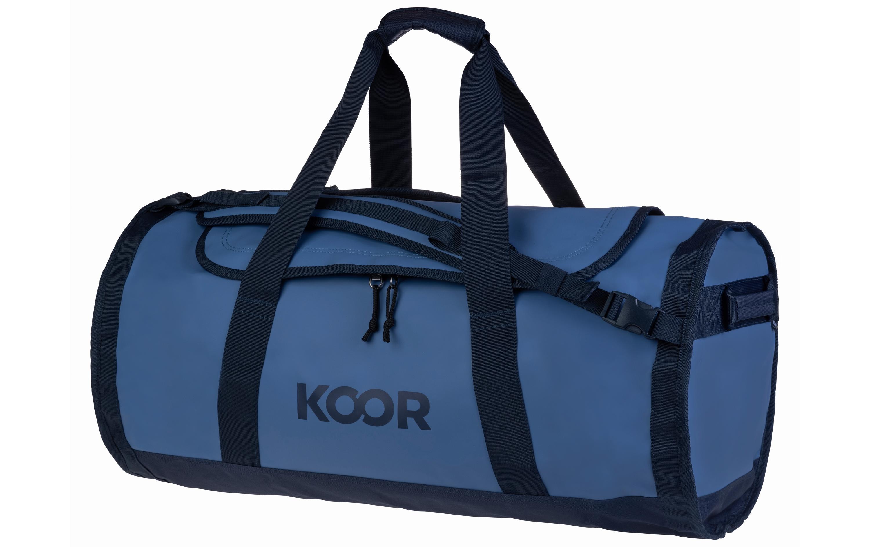 Duffle Bag Sooma 70 l, BlauWasserabweisende Reisetasche