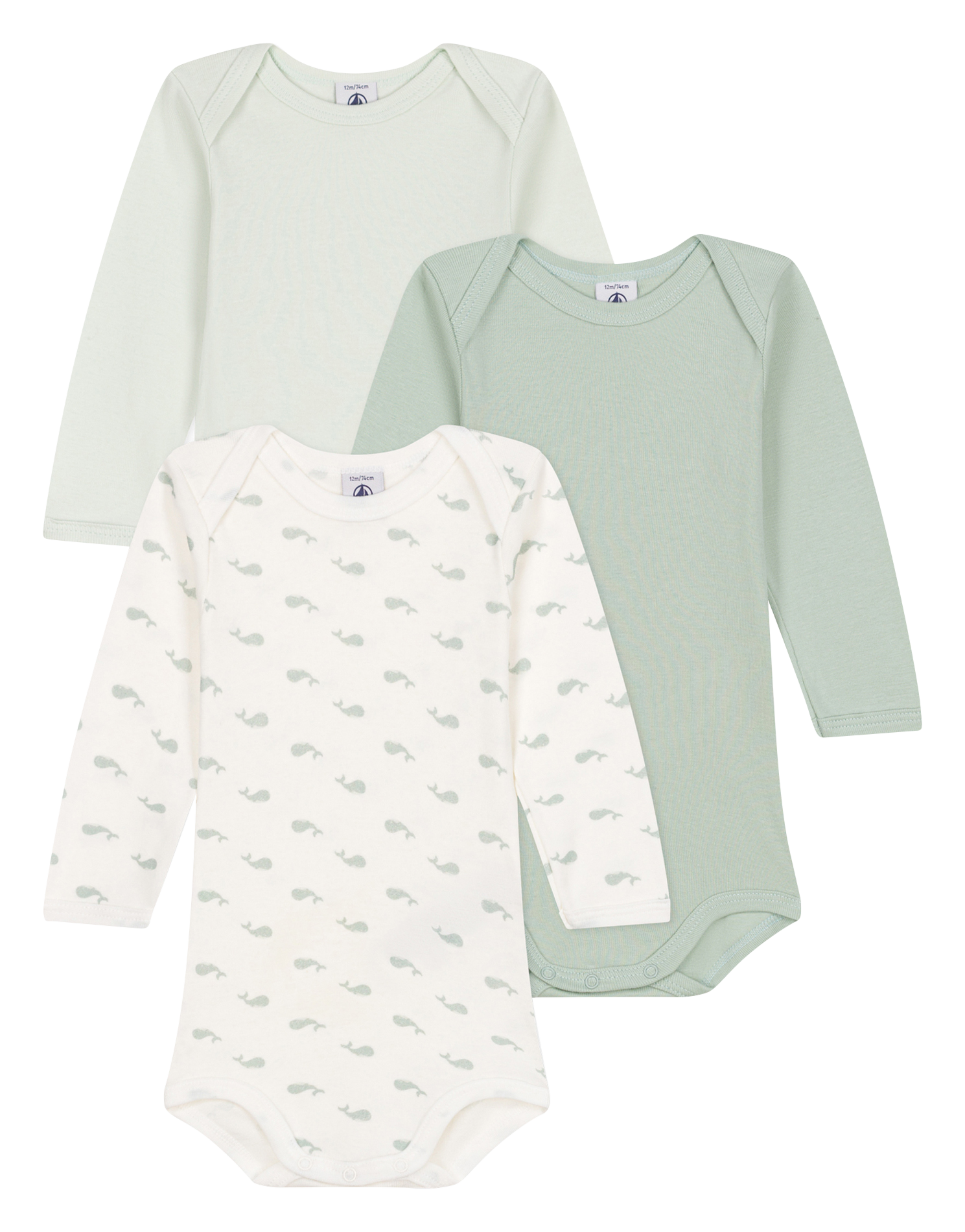 Lot de bodies en coton | Multicolore