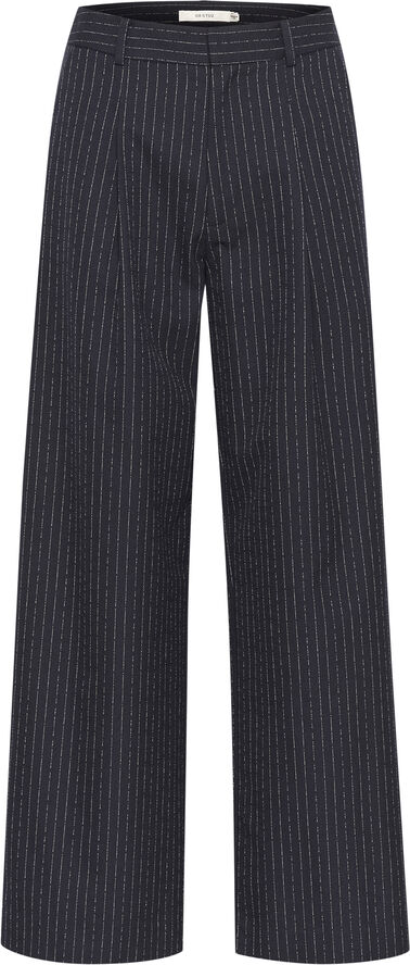 Gestuz DaciaGZ HW pants Dark navy pinstripe