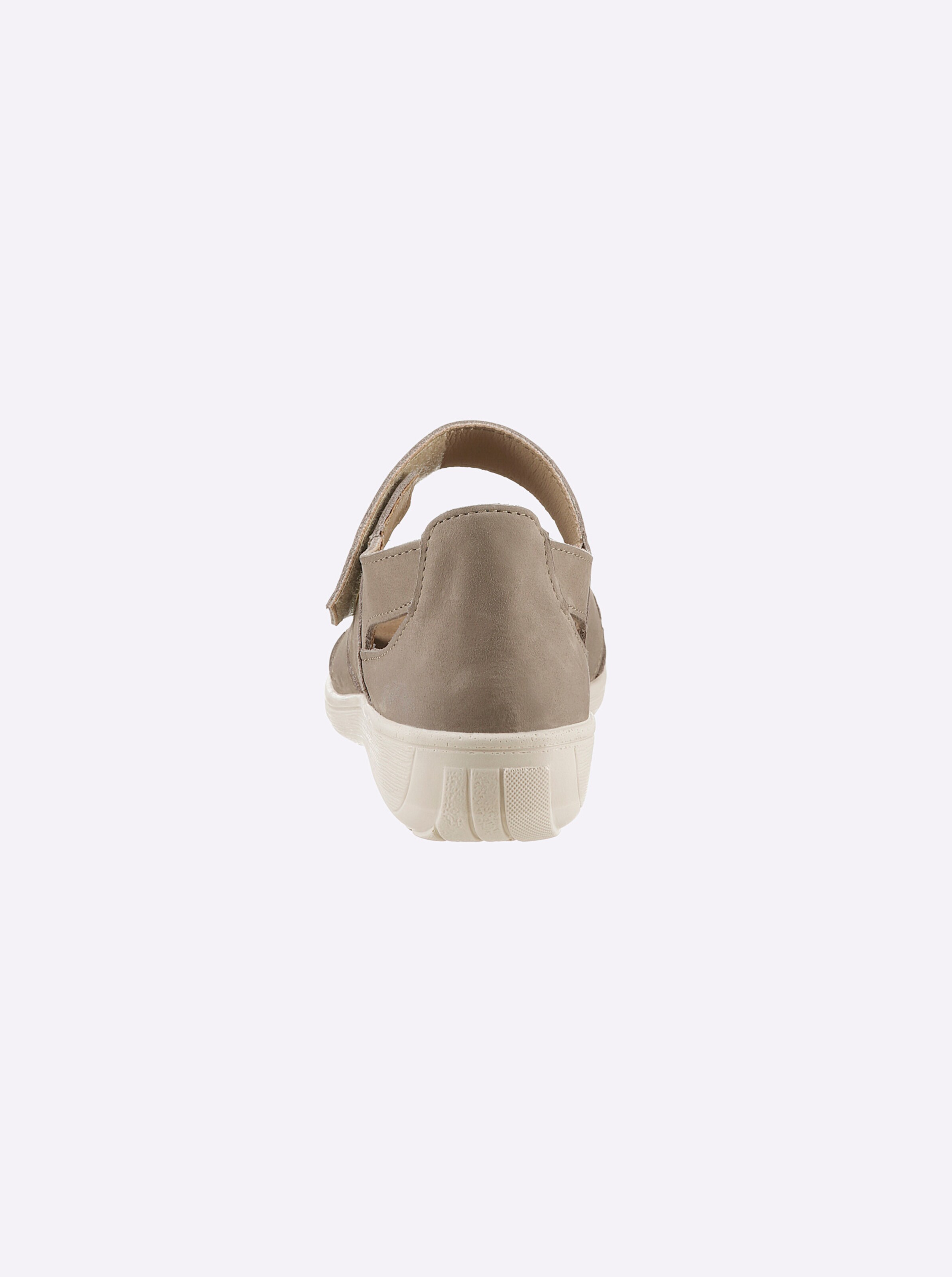 airsoft comfort+ Sandale in taupe