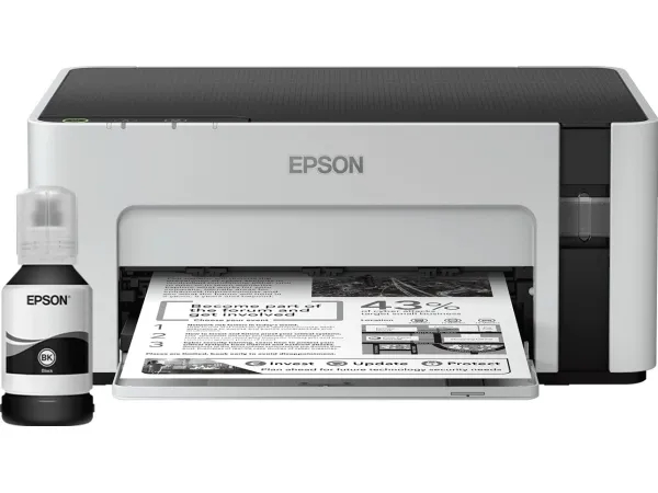 Epson EcoTank ET-M1120 - Printer - S/H - blækprinter - kan genopfyldes - A4/Legal - 1440 x 720 dpi - op til 15 spm - kapacitet: 150 ark - USB 2.0