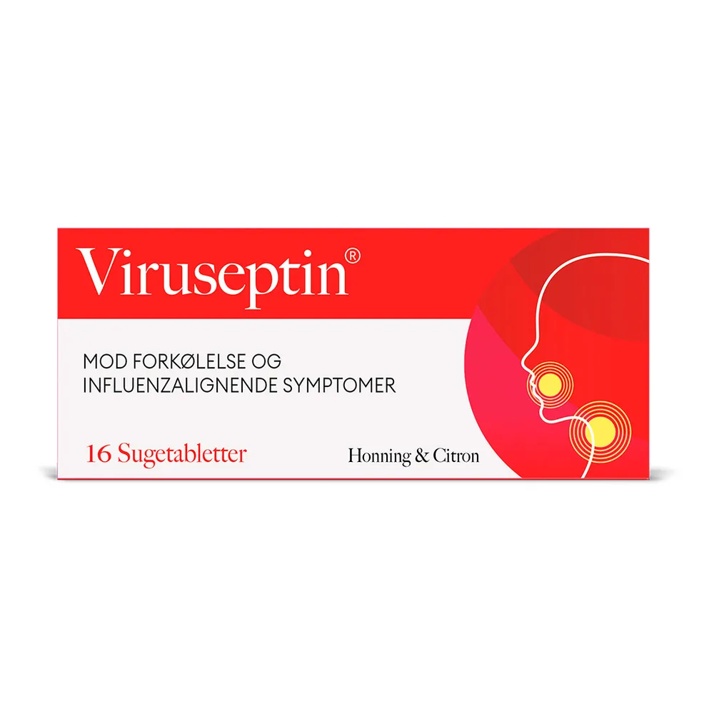 Viruseptin® sugetabletter Honey & Lemon - 16 tabl.