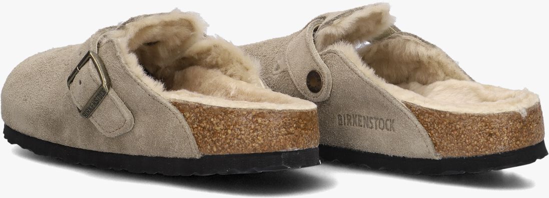 taupe birkenstock instappers boston w