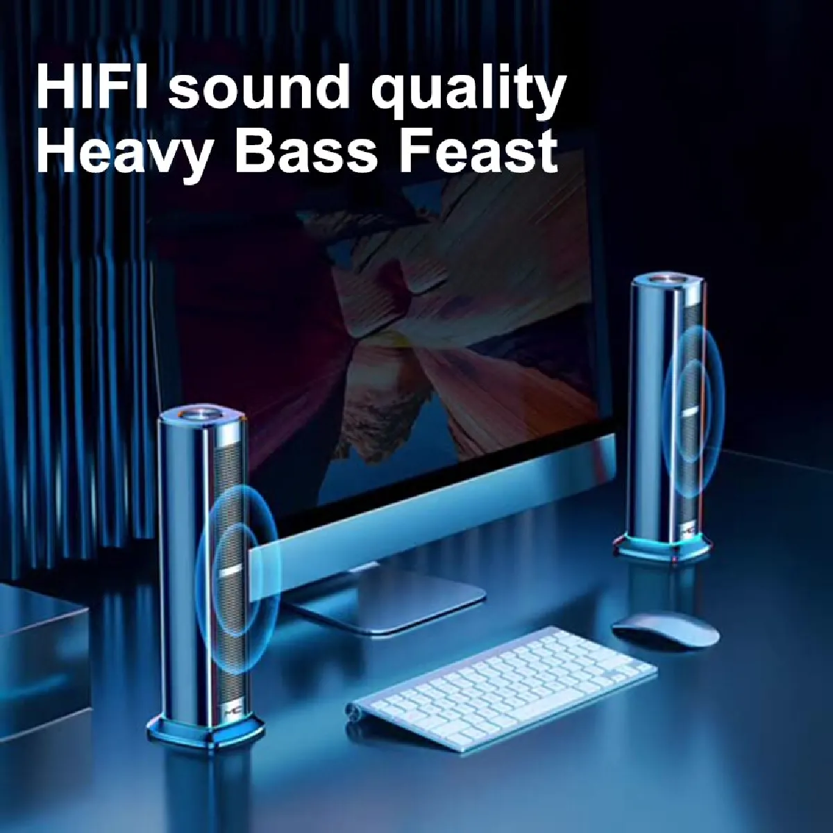 Universal Haut-parleur Bluetooth - Noir